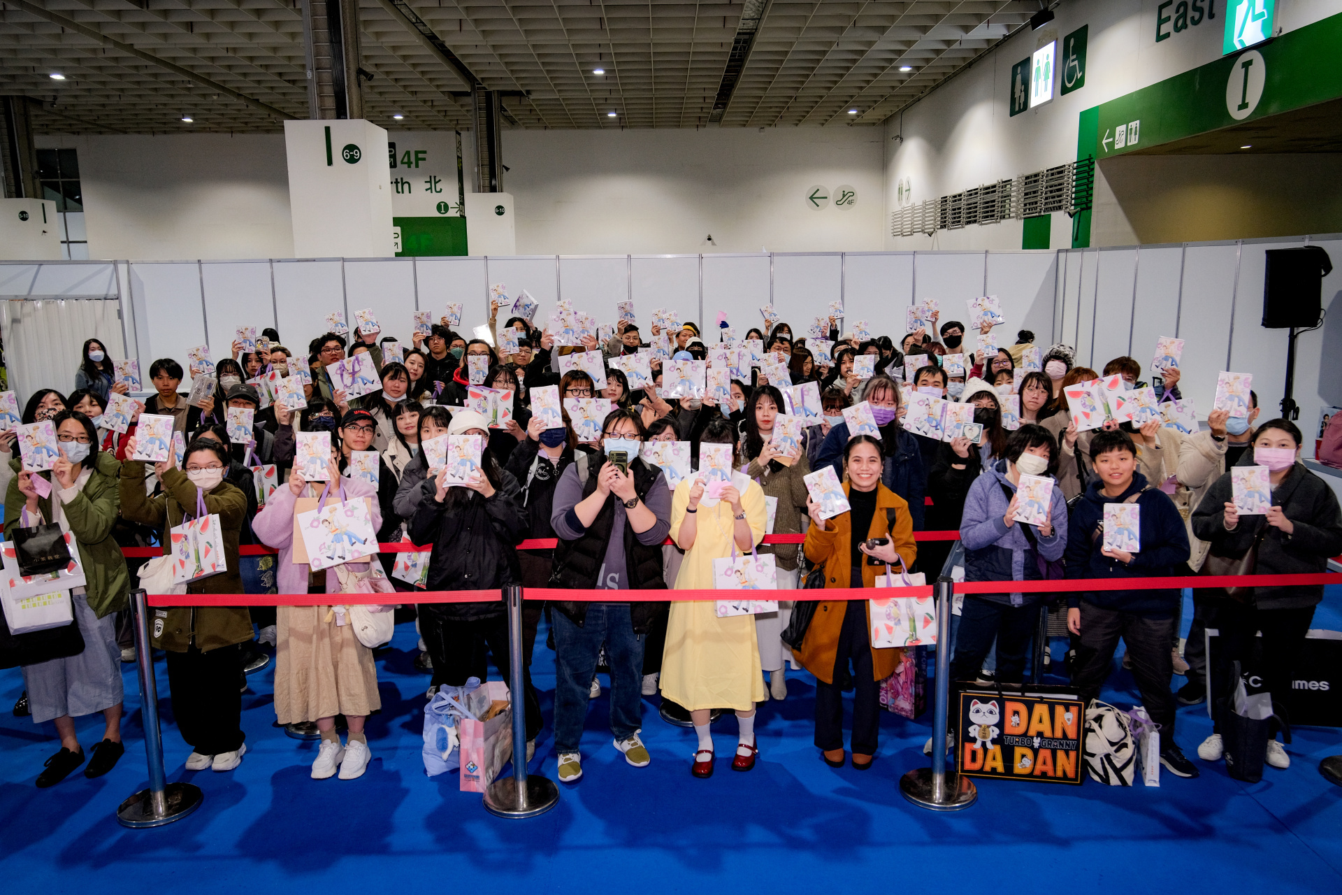 Group photo with all the fans